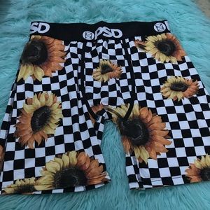 Checker sunflower psd underwear. Never worn ! Size XL